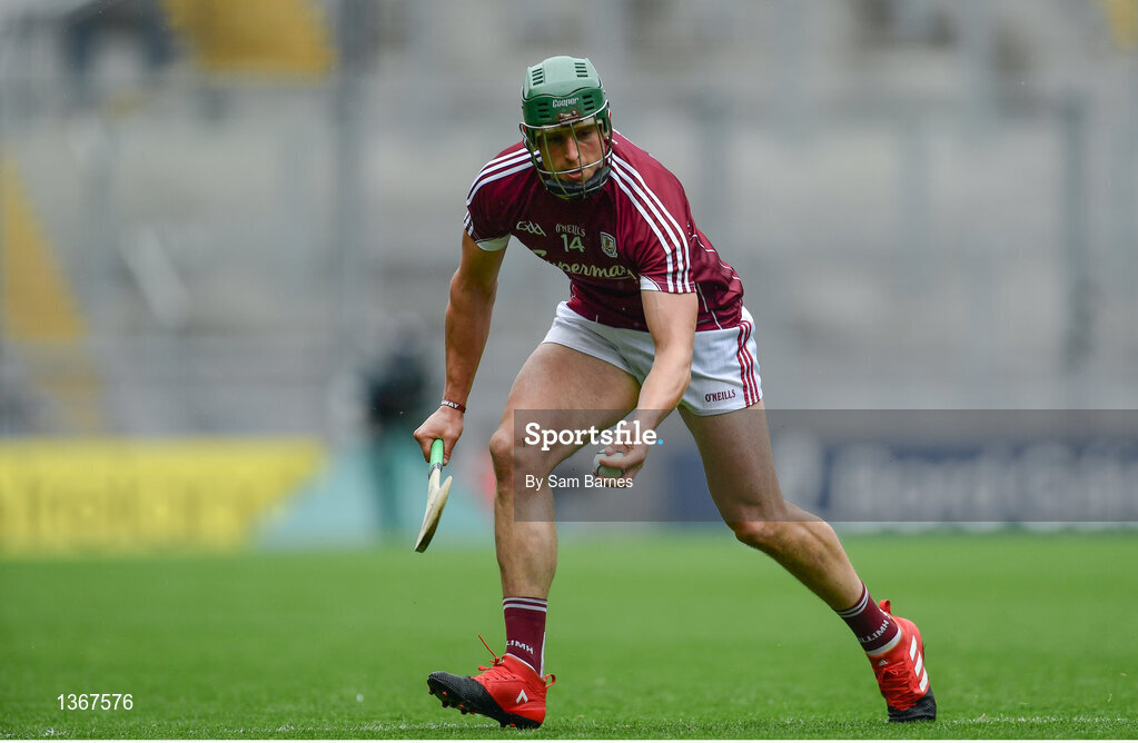 6 August 2017; Niall Burke of Galway during the GAA Hurling All-Ireland Senior Championship Semi-Final match between Galway and Tipperary at Croke Park in Dublin. Photo by Sam Barnes/Sportsfile