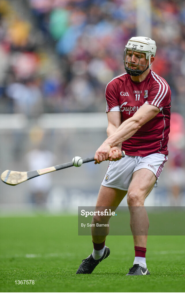 6 August 2017; Joe Canning of Galway during the GAA Hurling All-Ireland Senior Championship Semi-Final match between Galway and Tipperary at Croke Park in Dublin. Photo by Sam Barnes/Sportsfile