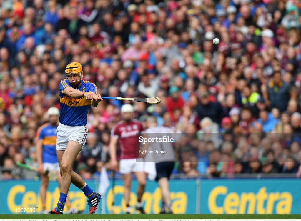 6 August 2017; Seamus Callanan of Tipperary during the GAA Hurling All-Ireland Senior Championship Semi-Final match between Galway and Tipperary at Croke Park in Dublin. Photo by Sam Barnes/Sportsfile