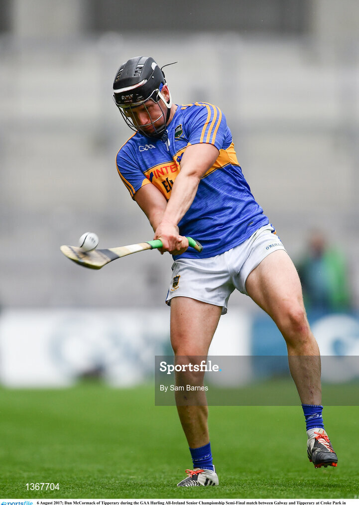 6 August 2017; Dan McCormack of Tipperary during the GAA Hurling All-Ireland Senior Championship Semi-Final match between Galway and Tipperary at Croke Park in Dublin. Photo by Sam Barnes/Sportsfile