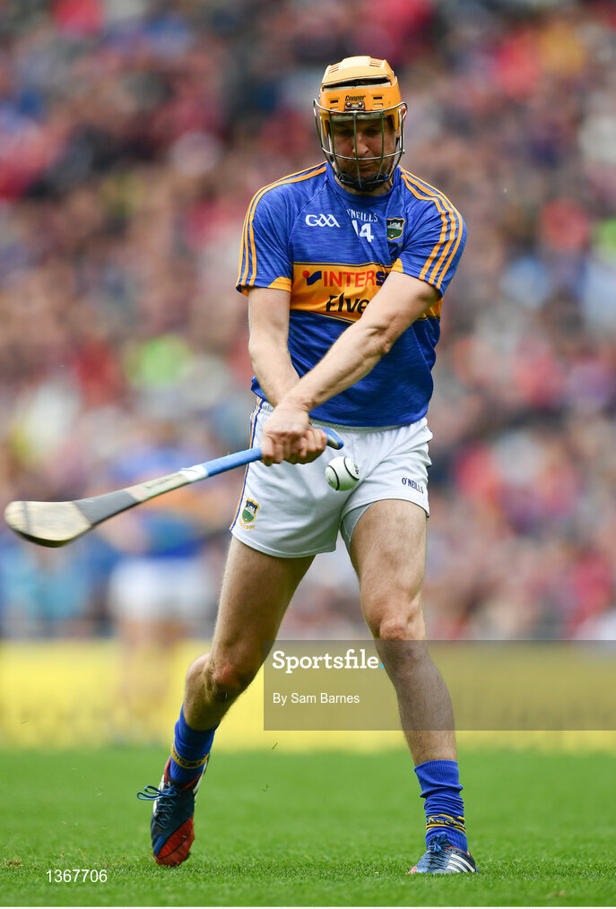 6 August 2017; Seamus Callanan of Tipperary during the GAA Hurling All-Ireland Senior Championship Semi-Final match between Galway and Tipperary at Croke Park in Dublin. Photo by Sam Barnes/Sportsfile