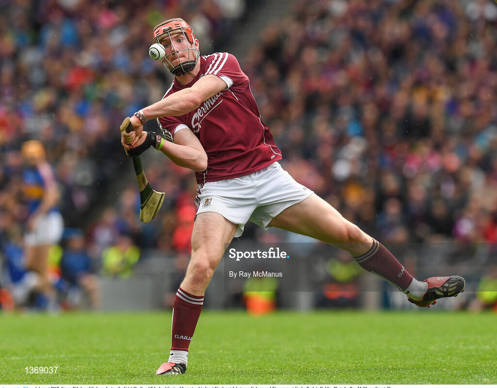 6 August 2017; Conor Whelan of Galway during the GAA Hurling All-Ireland Senior Championship Semi-Final match between Galway and Tipperary at Croke Park in Dublin. Photo by Ray McManus/Sportsfile