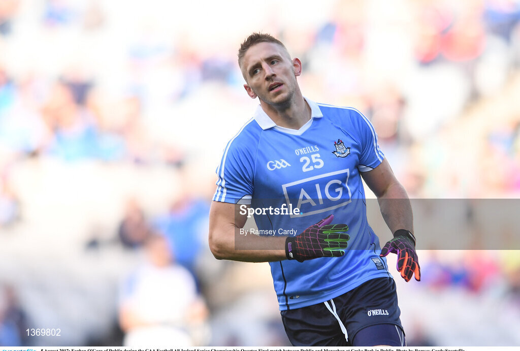 5 August 2017; Eoghan O'Gara of Dublin during the GAA Football All-Ireland Senior Championship Quarter-Final match between Dublin and Monaghan at Croke Park in Dublin. Photo by Ramsey Cardy/Sportsfile