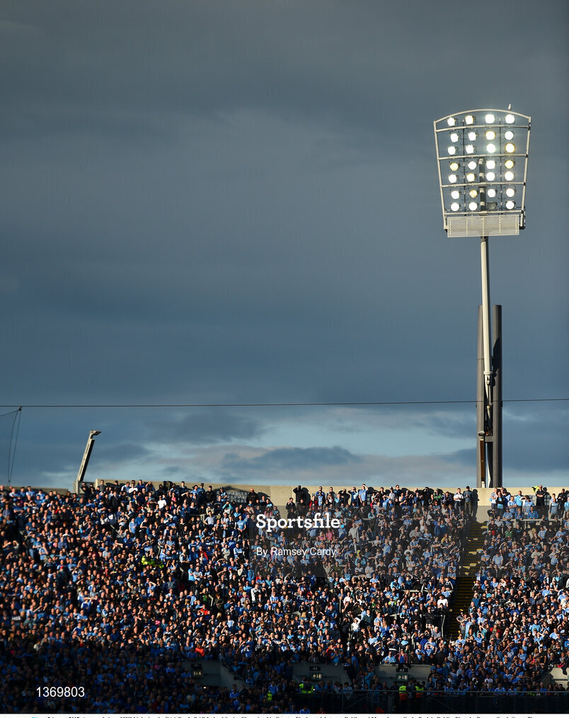 5 August 2017; A general view of Hill 16 during the GAA Football All-Ireland Senior Championship Quarter-Final match between Dublin and Monaghan at Croke Park in Dublin. Photo by Ramsey Cardy/Sportsfile