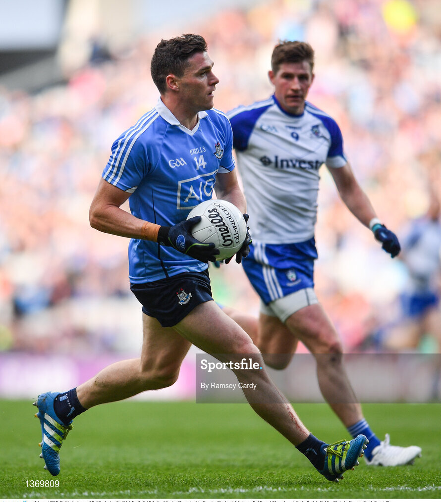 5 August 2017; Paddy Andrews of Dublin during the GAA Football All-Ireland Senior Championship Quarter-Final match between Dublin and Monaghan at Croke Park in Dublin. Photo by Ramsey Cardy/Sportsfile