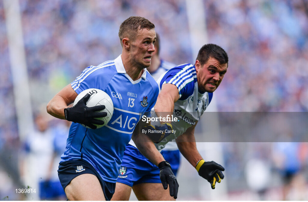 5 August 2017; Paul Mannion of Dublin during the GAA Football All-Ireland Senior Championship Quarter-Final match between Dublin and Monaghan at Croke Park in Dublin. Photo by Ramsey Cardy/Sportsfile