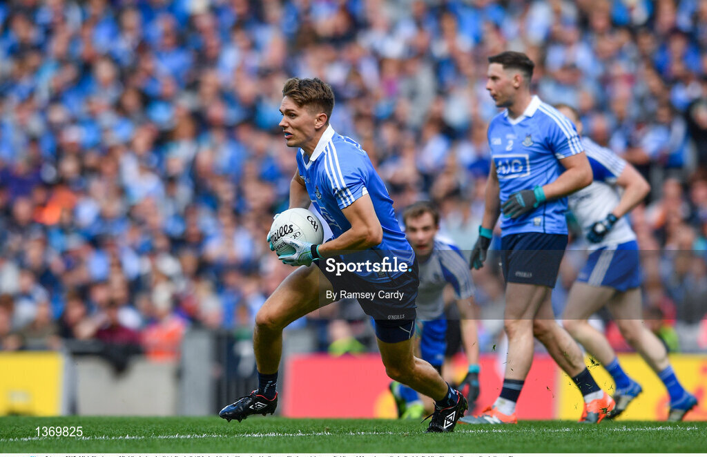 5 August 2017; Mick Fitzsimons of Dublin during the GAA Football All-Ireland Senior Championship Quarter-Final match between Dublin and Monaghan at Croke Park in Dublin. Photo by Ramsey Cardy/Sportsfile