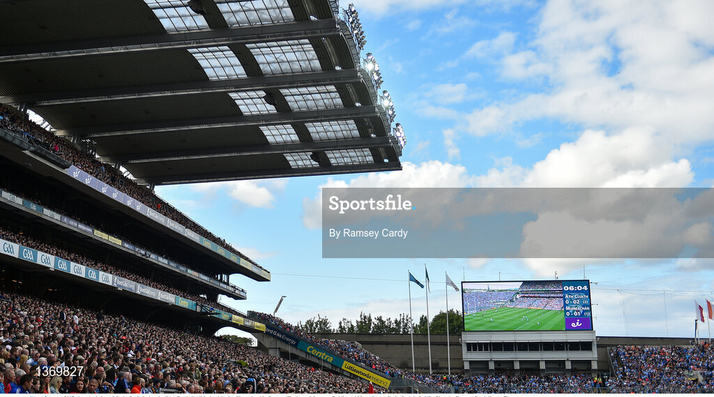 5 August 2017; A general view of Croke Park during the GAA Football All-Ireland Senior Championship Quarter-Final match between Dublin and Monaghan at Croke Park in Dublin. Photo by Ramsey Cardy/Sportsfile