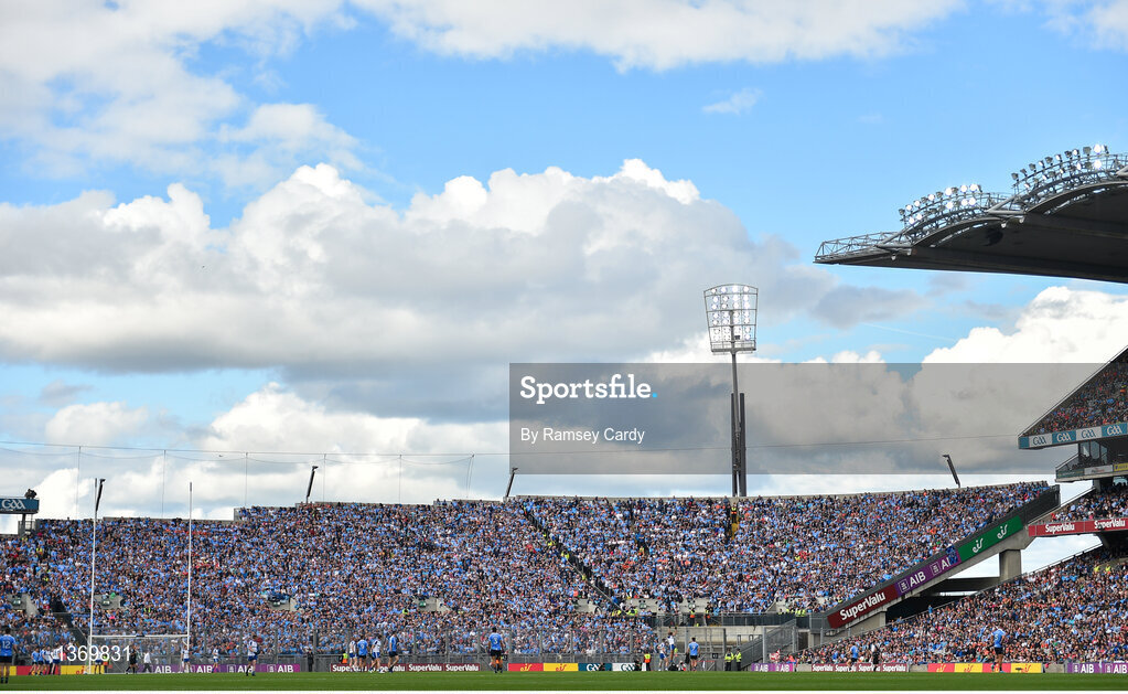 5 August 2017; A general view of Croke Park during the GAA Football All-Ireland Senior Championship Quarter-Final match between Dublin and Monaghan at Croke Park in Dublin. Photo by Ramsey Cardy/Sportsfile