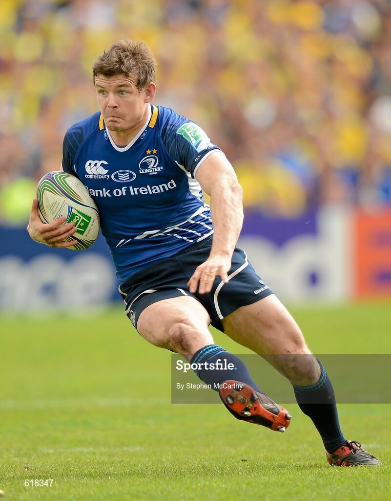 29 April 2012; Brian O'Driscoll, Leinster. Heineken Cup Semi-Final, ASM Clermont Auvergne v Leinster, Stade Chaban Delmas, Bordeaux, France. Picture credit: Stephen McCarthy / SPORTSFILE