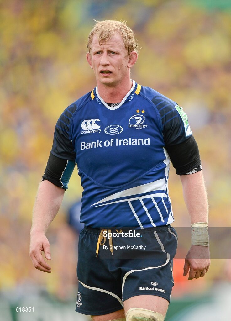 29 April 2012; Leo Cullen, Leinster. Heineken Cup Semi-Final, ASM Clermont Auvergne v Leinster, Stade Chaban Delmas, Bordeaux, France. Picture credit: Stephen McCarthy / SPORTSFILE