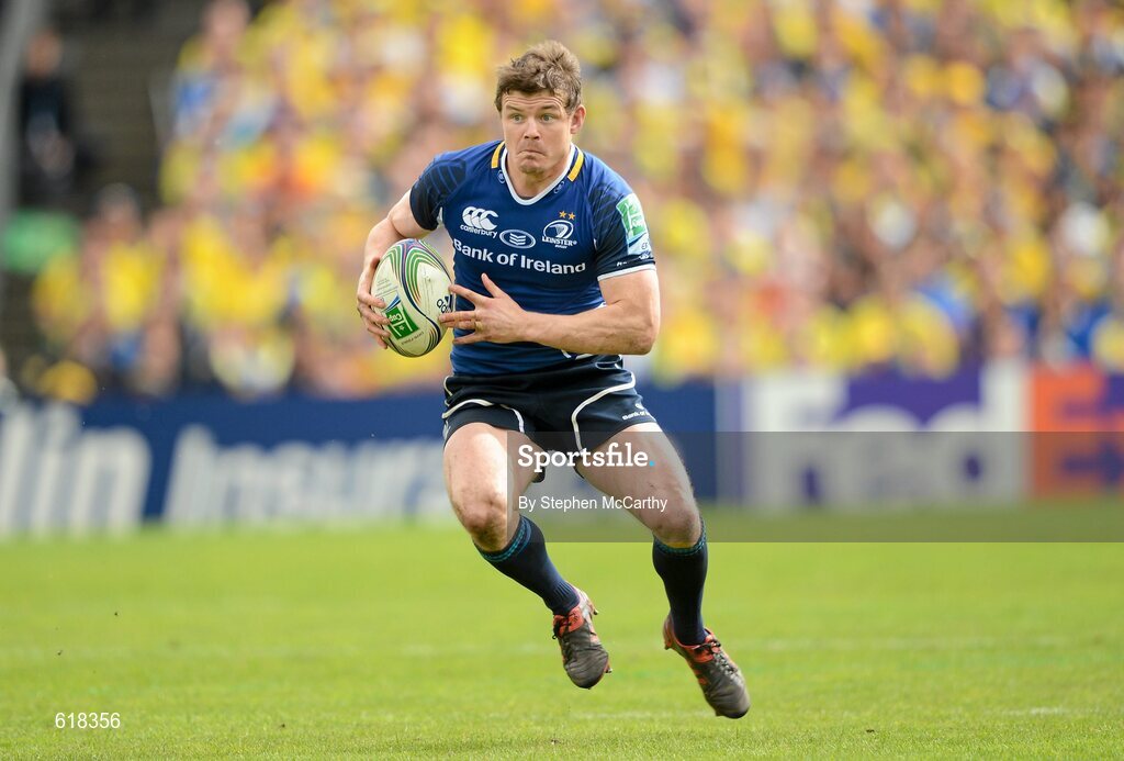 29 April 2012; Brian O'Driscoll, Leinster. Heineken Cup Semi-Final, ASM Clermont Auvergne v Leinster, Stade Chaban Delmas, Bordeaux, France. Picture credit: Stephen McCarthy / SPORTSFILE