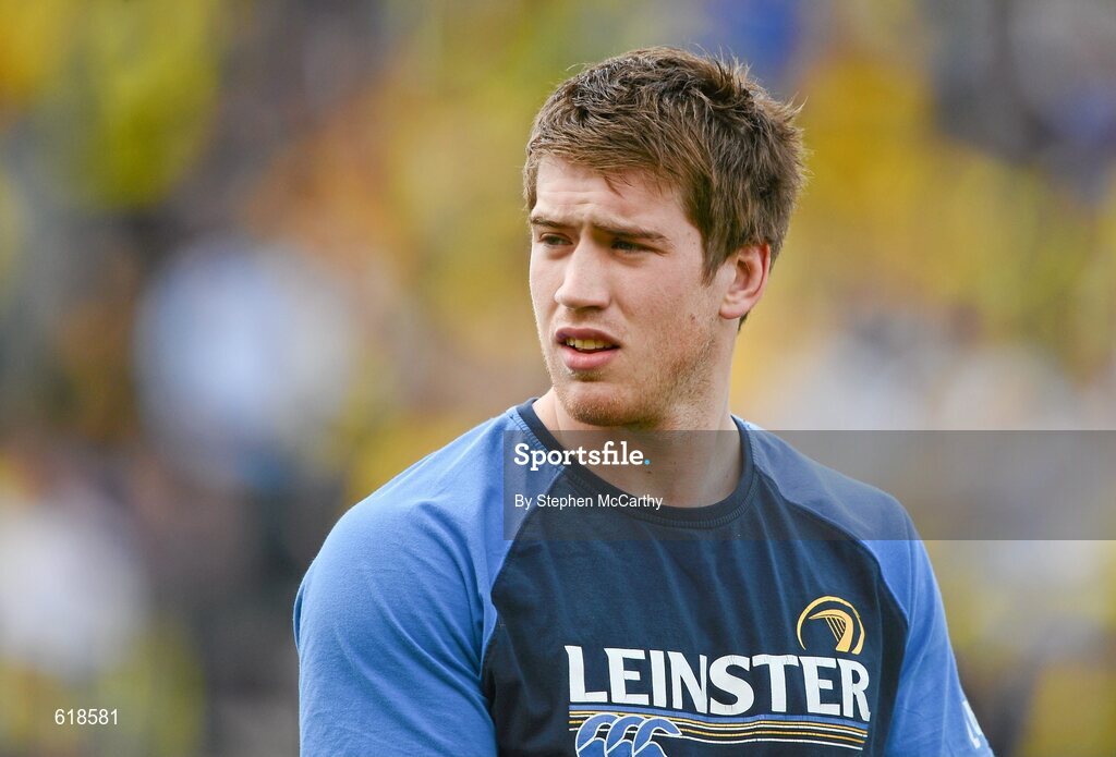 29 April 2012; Dominic Ryan, Leinster. Heineken Cup Semi-Final, ASM Clermont Auvergne v Leinster, Stade Chaban Delmas, Bordeaux, France. Picture credit: Stephen McCarthy / SPORTSFILE
