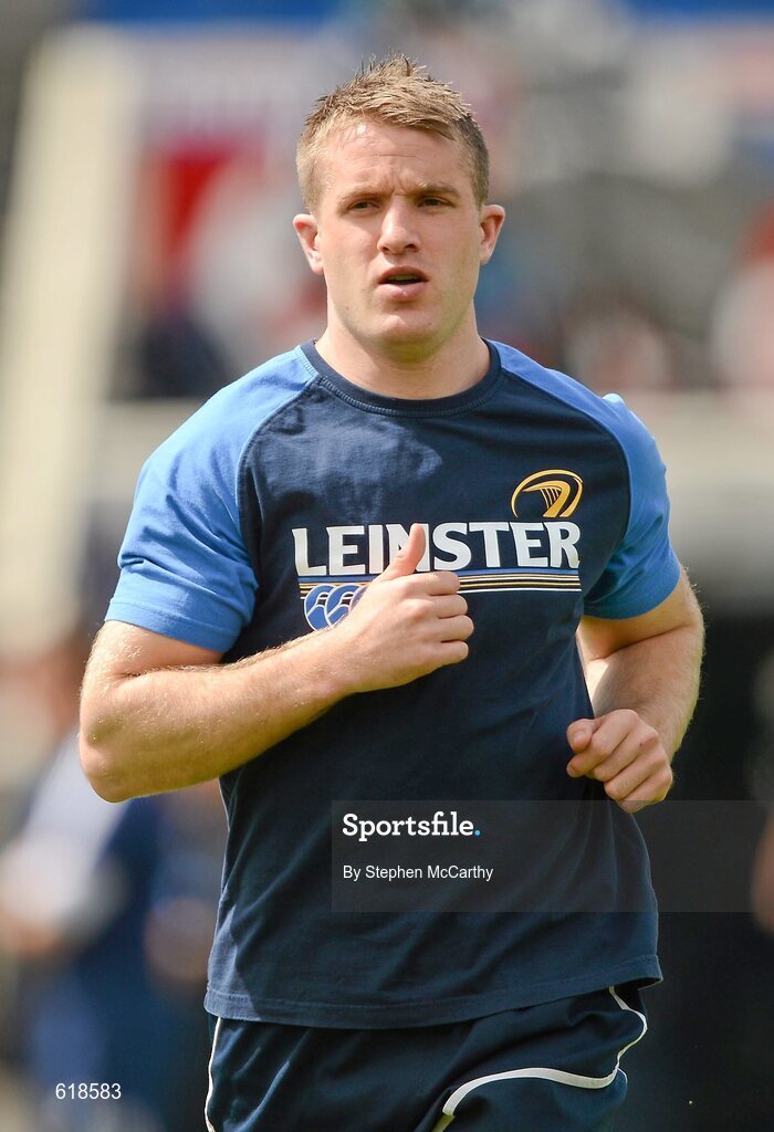 29 April 2012; Luke Fitzgerald, Leinster. Heineken Cup Semi-Final, ASM Clermont Auvergne v Leinster, Stade Chaban Delmas, Bordeaux, France. Picture credit: Stephen McCarthy / SPORTSFILE