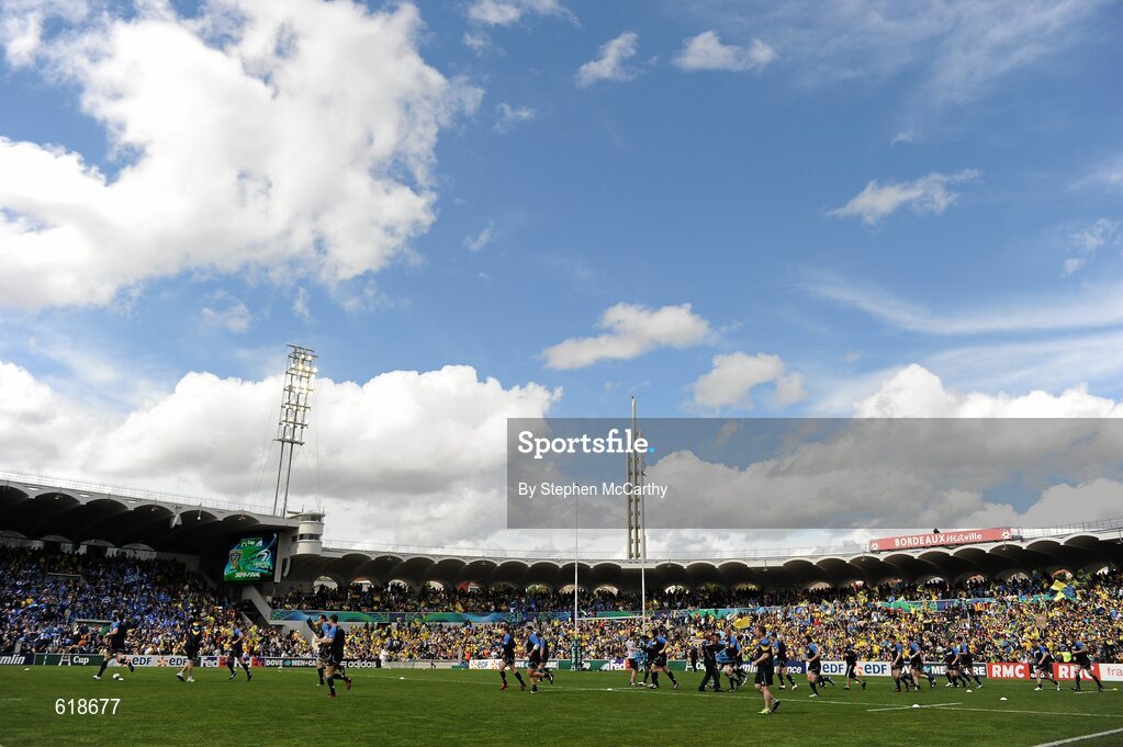 29 April 2012; A general view of Stade Chaban Delmas, Bordeaux. Heineken Cup Semi-Final, ASM Clermont Auvergne v Leinster, Stade Chaban Delmas, Bordeaux, France. Picture credit: Stephen McCarthy / SPORTSFILE