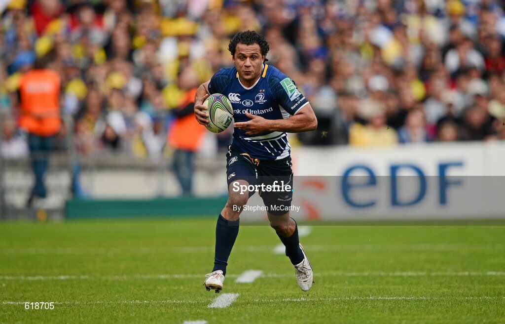 29 April 2012; Isa Nacewa, Leinster. Heineken Cup Semi-Final, ASM Clermont Auvergne v Leinster, Stade Chaban Delmas, Bordeaux, France. Picture credit: Stephen McCarthy / SPORTSFILE