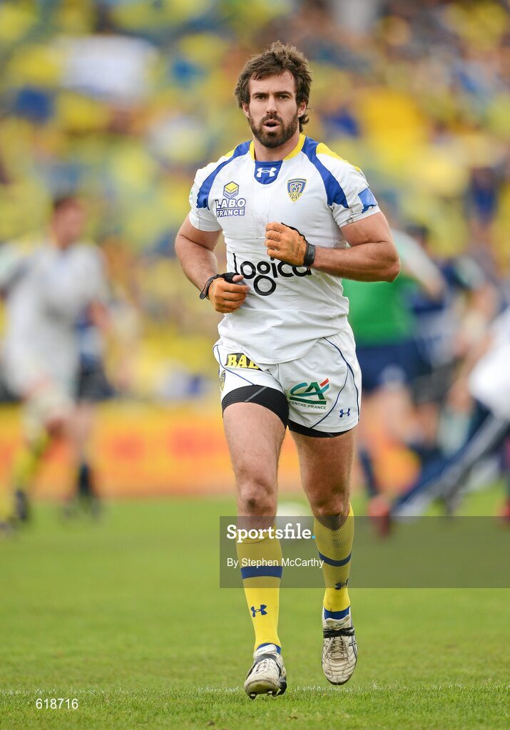 29 April 2012; Brock James, ASM Clermont Auvergne. Heineken Cup Semi-Final, ASM Clermont Auvergne v Leinster, Stade Chaban Delmas, Bordeaux, France. Picture credit: Stephen McCarthy / SPORTSFILE