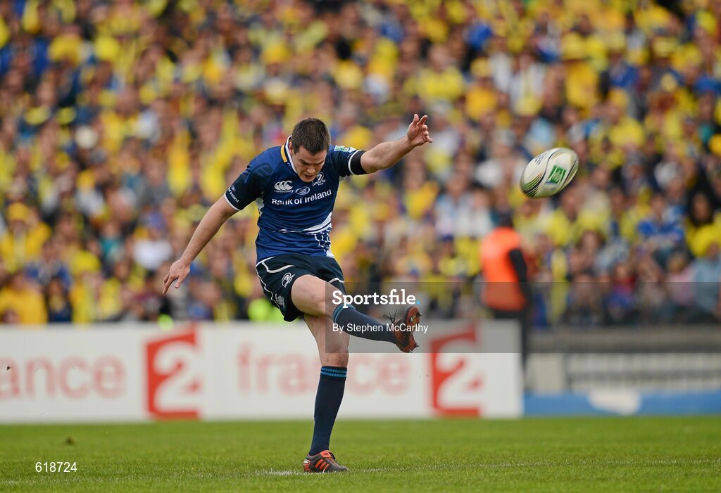 29 April 2012; Jonathan Sexton, Leinster. Heineken Cup Semi-Final, ASM Clermont Auvergne v Leinster, Stade Chaban Delmas, Bordeaux, France. Picture credit: Stephen McCarthy / SPORTSFILE