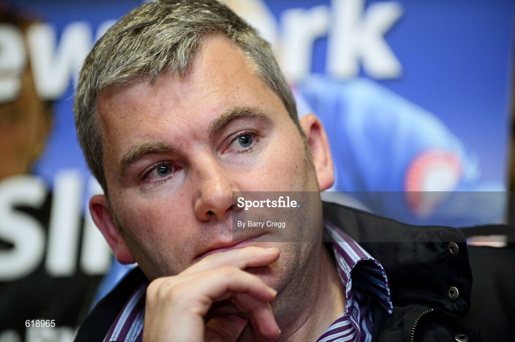 10 May 2012; In attendance at the launch of the Connacht GAA Senior Football Championship is Mayo manager James Horan. Bush Hotel, Carrick on Shannon, Co. Roscommon. Picture credit: Barry Cregg / SPORTSFILE