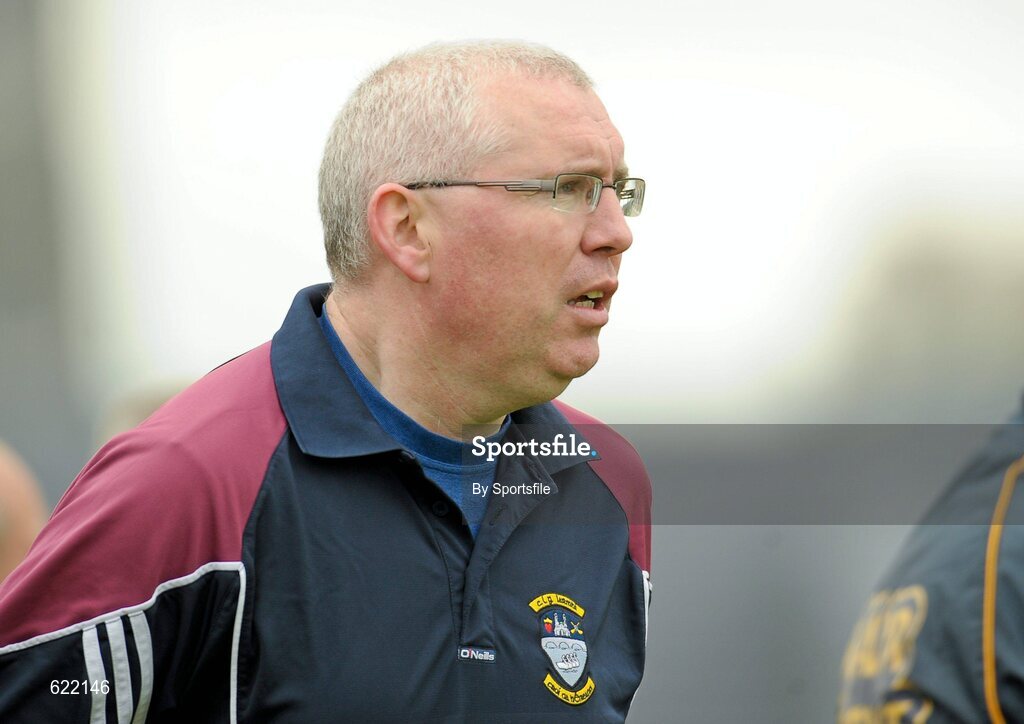 19 May 2012; Westmeath manager Brian Hanley during the game. Leinster GAA Hurling Senior Championship First Round, Westmeath v Antrim, Cusack Park, Mullingar, Co. Westmeath. Photo by Sportsfile