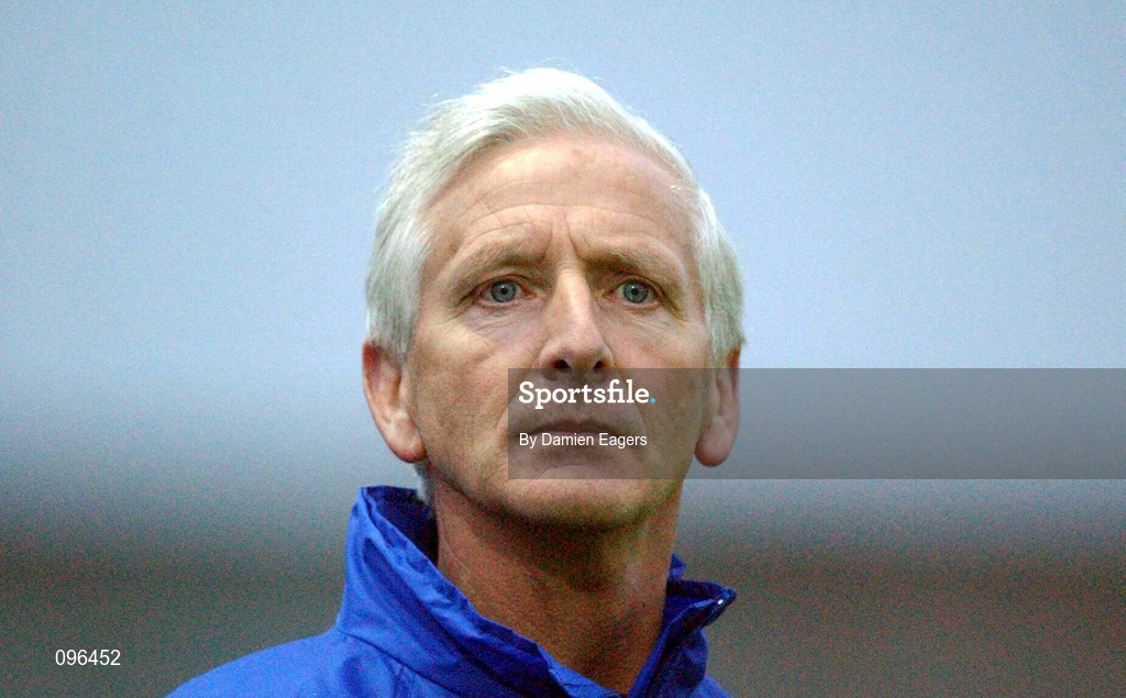 31 July 2002; Galway United manager Tony Mannion prior to the FAI Carlsberg Cup Second Round Replay match between Galway United and St Patrick's Athletic at Terryland Park in Galway. Photo by Damien Eagers/Sportsfile