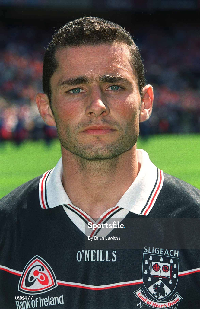 4 August 2002; Sligo captain Eamonn O'Hara prior to the Bank of Ireland All-Ireland Senior Football Championship Quarter-Final match between Armagh and Sligo at Croke Park in Dublin. Photo by Matt Browne/Sportsfile