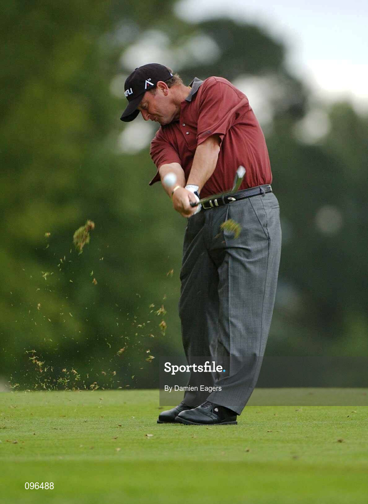 27 June 2002; Ian Woosnam of Wales during day three of the Murphy's Irish Open at Fota Resort in Cork. Photo by Damien Eagers/Sportsfile
