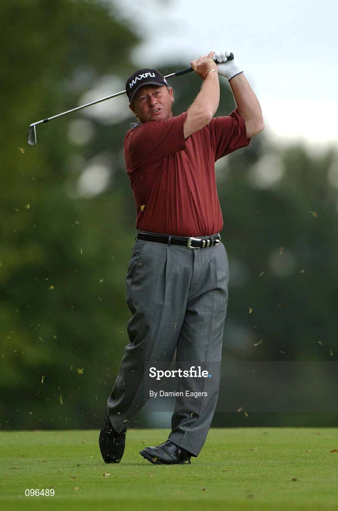 27 June 2002; Ian Woosnam of Wales during day three of the Murphy's Irish Open at Fota Resort in Cork. Photo by Damien Eagers/Sportsfile