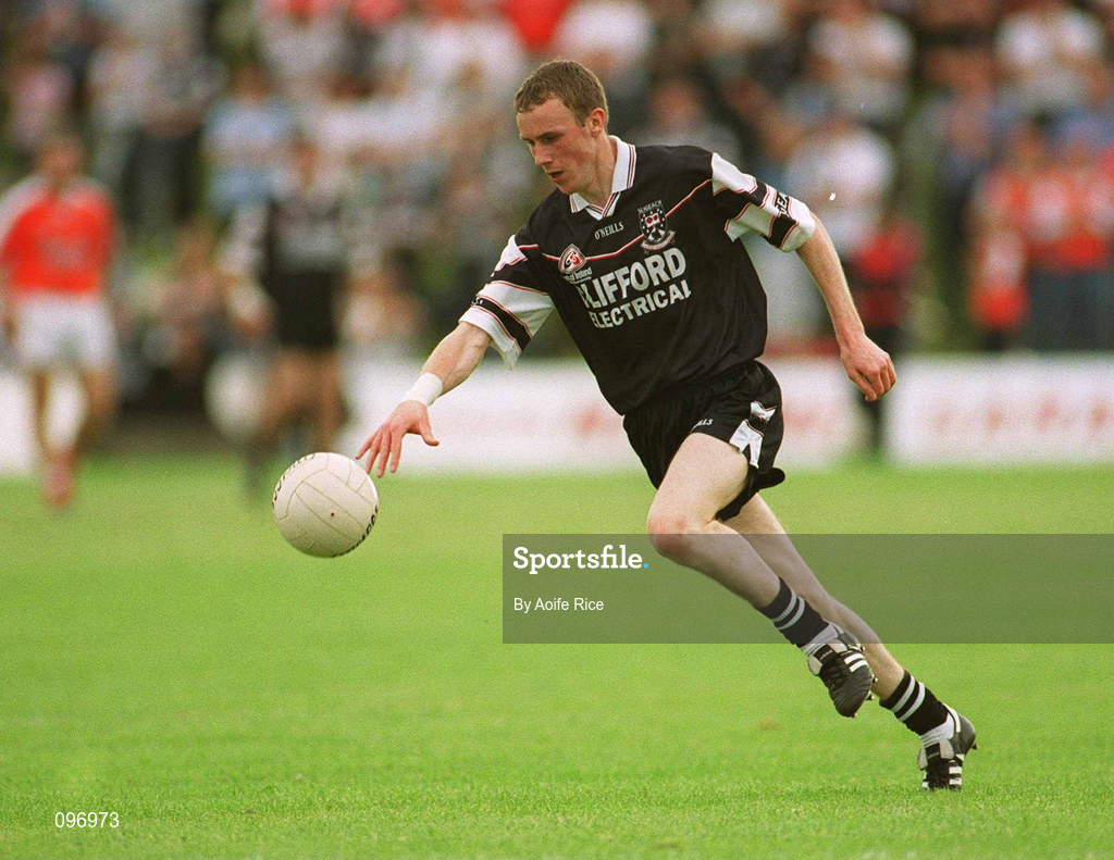 18 August 2002; Patrick Doohan of Sligo during the Bank of Ireland All-Ireland Senior Football Championship Quarter-Final Replay match between Armagh and Sligo at Páirc Tailteann in Navan, Meath. Photo by Aoife Rice/Sportsfile