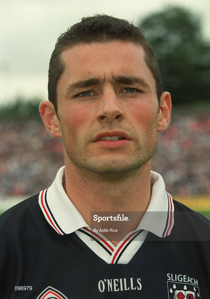 18 August 2002; Eamonn O'Hara of Sligo prior to the Bank of Ireland All-Ireland Senior Football Championship Quarter-Final Replay match between Armagh and Sligo at Páirc Tailteann in Navan, Meath. Photo by Aoife Rice/Sportsfile