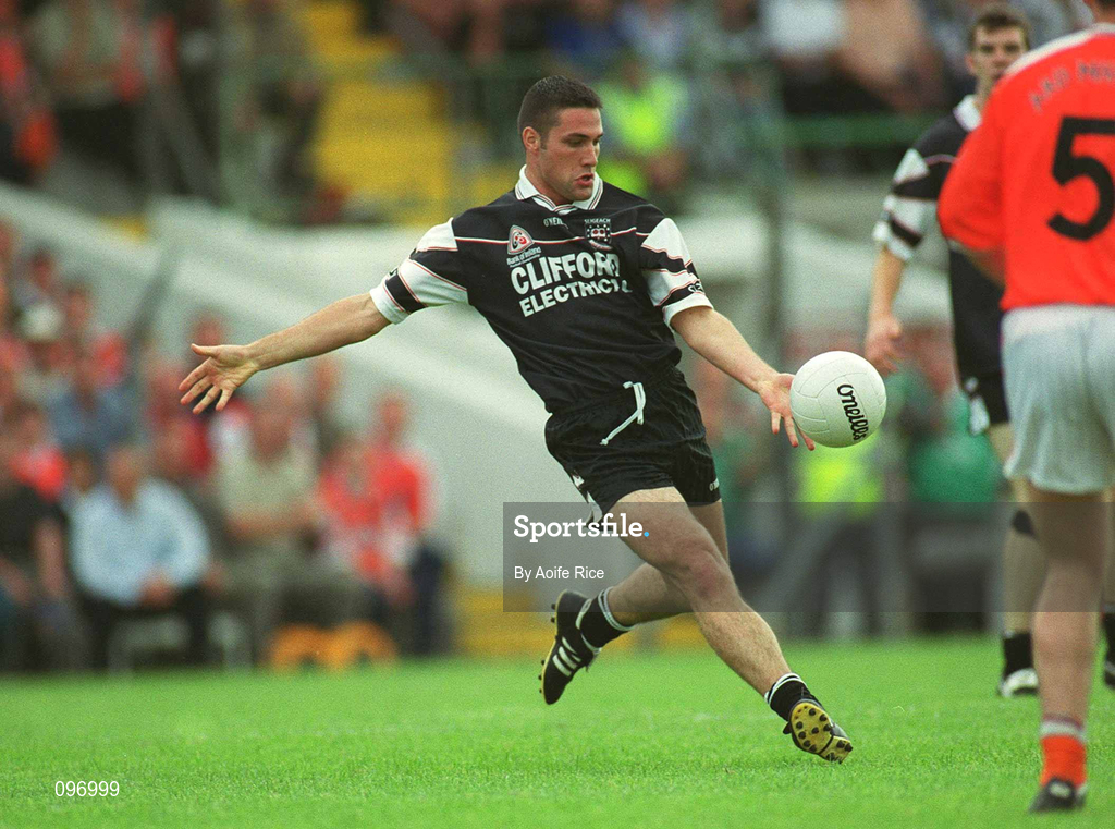 18 August 2002; Sean Darcy of Sligo during the Bank of Ireland All-Ireland Senior Football Championship Quarter-Final Replay match between Armagh and Sligo at Páirc Tailteann in Navan, Meath. Photo by Aoife Rice/Sportsfile