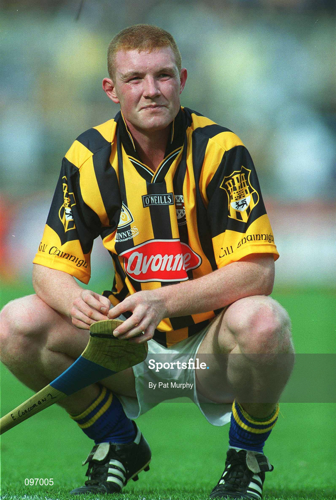 18 August 2002; A dejected Eamonn Corcoran of Tipperary, wearing a Kilkenny jersey, after the Guinness All-Ireland Senior Hurling Championship Semi-Final match between Kilkenny and Tipperary at Croke Park in Dublin. Photo by Pat Murphy/Sportsfile