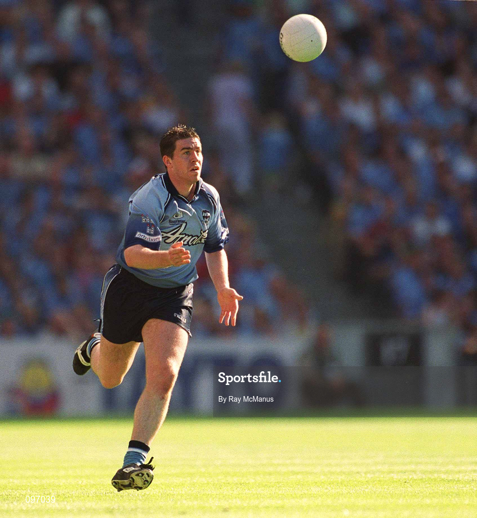 17 August 2002; Jonathan Magee of Dublin during the Bank of Ireland All-Ireland Senior Football Championship Quarter-Final Replay match between Dublin and Donegal at Croke Park in Dublin. Photo by Ray McManus/Sportsfile