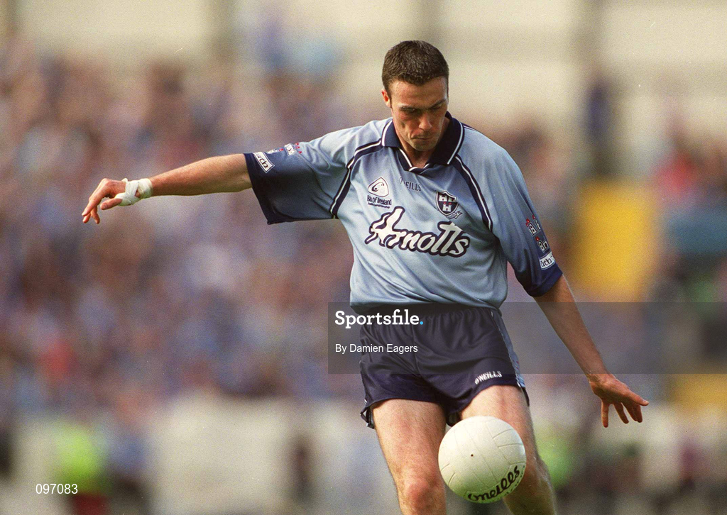 17 August 2002; Ray Cosgrove of Dublin during the Bank of Ireland All-Ireland Senior Football Championship Quarter-Final Replay match between Dublin and Donegal at Croke Park in Dublin. Photo by Damien Eagers/Sportsfile