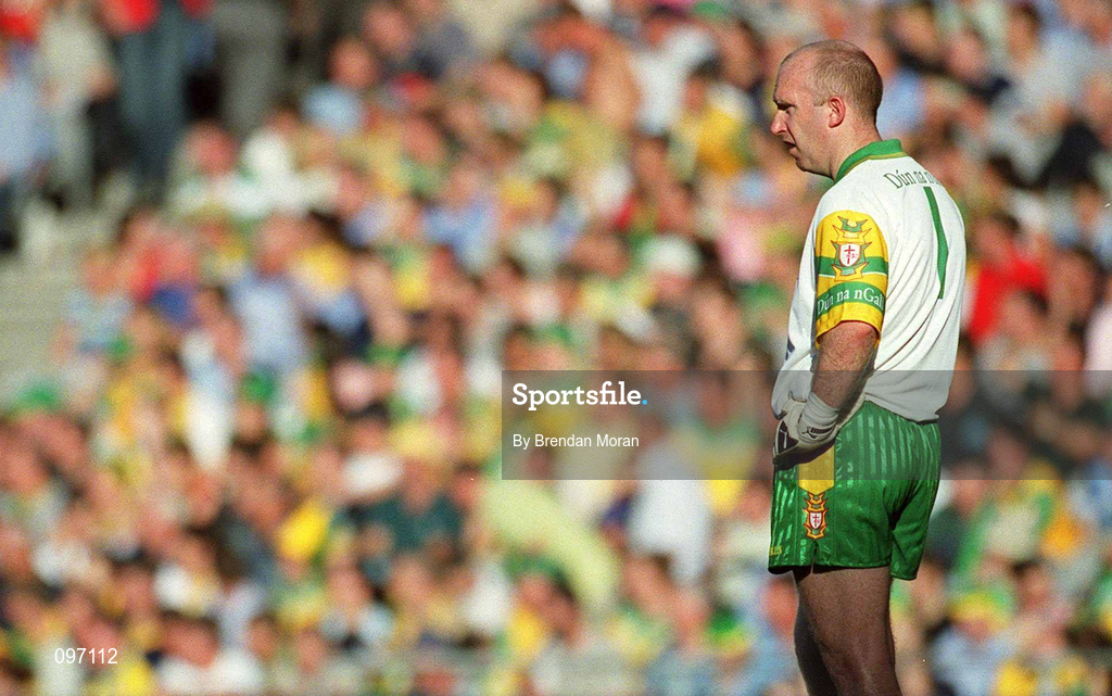 17 August 2002; Tony Blake of Donegal during the Bank of Ireland All-Ireland Senior Football Championship Quarter-Final Replay match between Dublin and Donegal at Croke Park in Dublin. Photo by Brendan Moran/Sportsfile