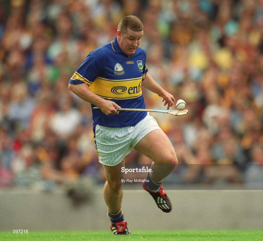 18 August 2002; John Carroll of Tipperary during the Guinness All-Ireland Senior Hurling Championship Semi-Final match between Kilkenny and Tipperary at Croke Park in Dublin. Photo by Ray McManus/Sportsfile