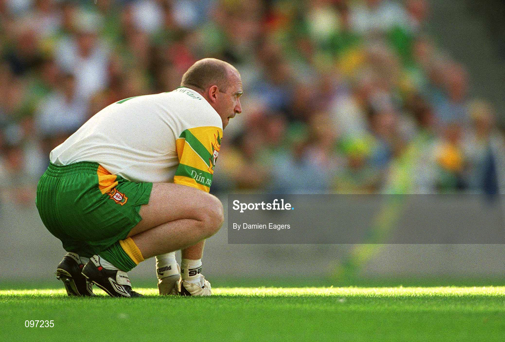 17 August 2002; Donegal goalkeeper Tony Blake during the Bank of Ireland All-Ireland Senior Football Championship Quarter-Final Replay match between Dublin and Donegal at Croke Park in Dublin. Photo by Damien Eagers/Sportsfile