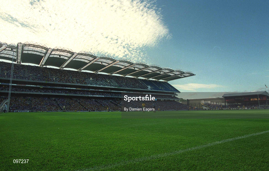 17 August 2002; The Hogan Stand during the Bank of Ireland All-Ireland Senior Football Championship Quarter-Final Replay match between Dublin and Donegal at Croke Park in Dublin. Photo by Damien Eagers/Sportsfile