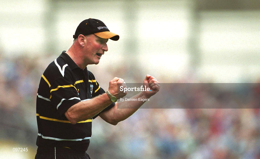 18 August 2002; Kilkenny manager Brian Cody during the Guinness All-Ireland Senior Hurling Championship Semi-Final match between Kilkenny and Tipperary at Croke Park in Dublin. Photo by Damien Eagers/Sportsfile