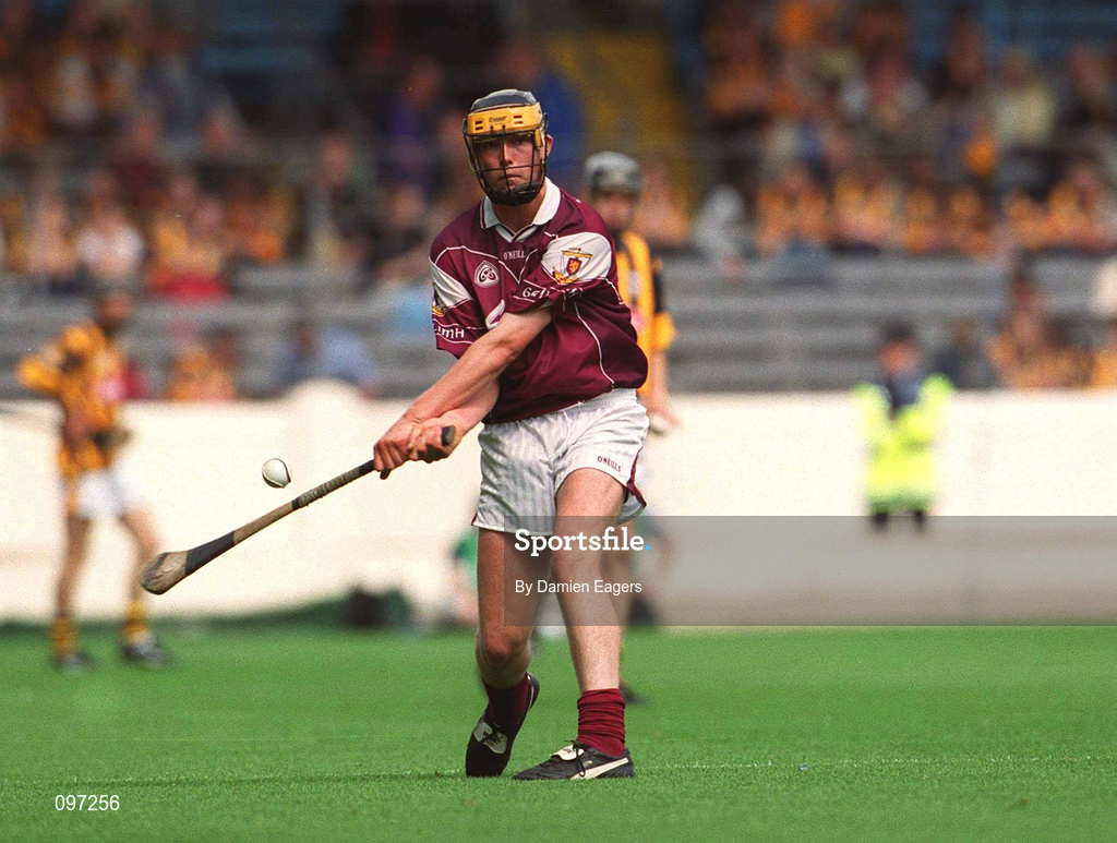 18 August 2002; Kenneth Burke of Galway during the All-Ireland Minor Hurling Championship Semi-Final match between Kilkenny and Galway at Croke Park in Dublin. Photo by Brian Lawless/Sportsfile
