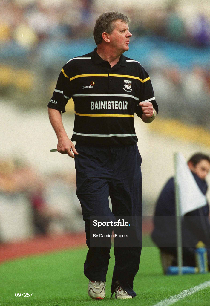 18 August 2002; Kilkenny manager Nicky Cashin during the All-Ireland Minor Hurling Championship Semi-Final match between Kilkenny and Galway at Croke Park in Dublin. Photo by Damien Eagers/Sportsfile