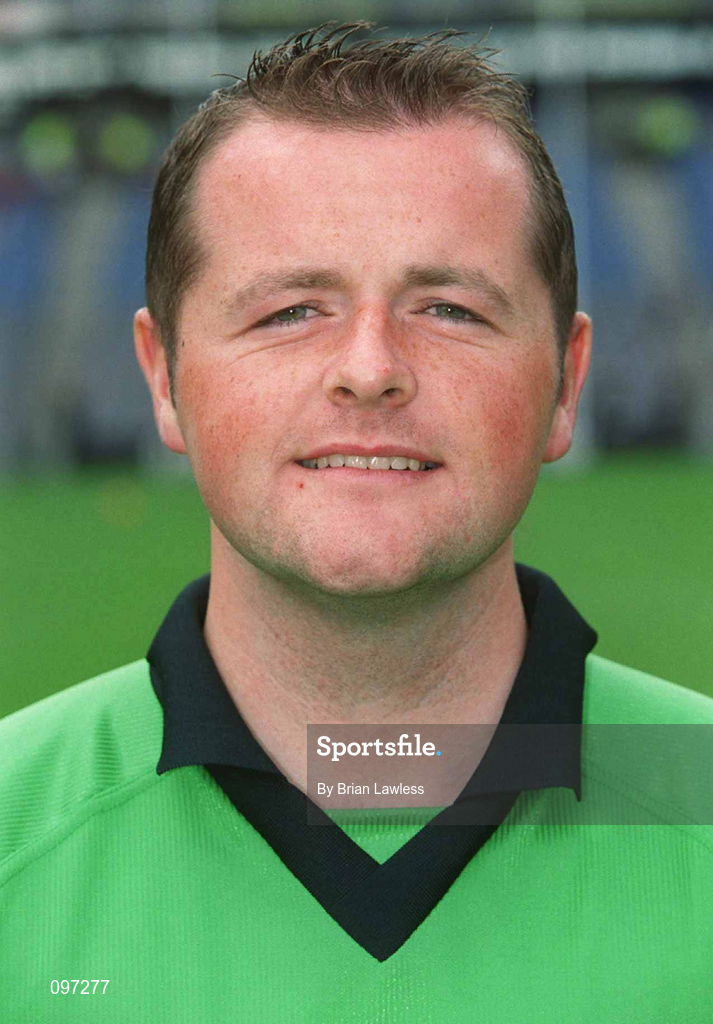 18 August 2002; Linesman David O'Donovan prior to the All-Ireland Minor Hurling Championship Semi-Final match between Kilkenny and Galway at Croke Park in Dublin. Photo by Brian Lawless/Sportsfile