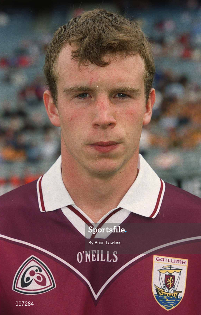 18 August 2002; Galway captain Joe Gantley prior to the All-Ireland Minor Hurling Championship Semi-Final match between Kilkenny and Galway at Croke Park in Dublin. Photo by Brian Lawless/Sportsfile