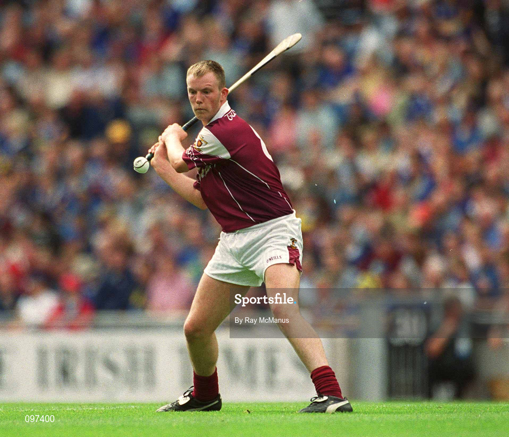 18 August 2002; Cathal Dervan of Galway during the All-Ireland Minor Hurling Championship Semi-Final match between Kilkenny and Galway at Croke Park in Dublin. Photo by Ray McManus/Sportsfile