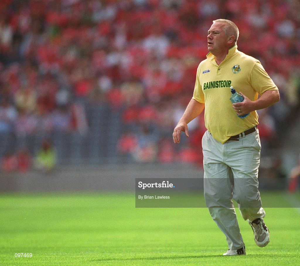 25 August 2002; Kerry manager Páidí Ó Sé during the Bank of Ireland All-Ireland Senior Football Championship Semi-Final match between Kerry and Cork at Croke Park in Dublin. Photo by Brian Lawless/Sportsfile