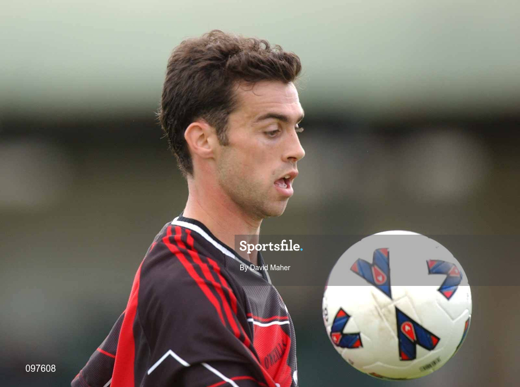 11 August 2002; Damien Lynch of Bohemians during the eircom League Premier Division match between Bray Wanderers and Bohemians at the Carlisle Grounds in Bray, Wicklow. Photo by David Maher/Sportsfile