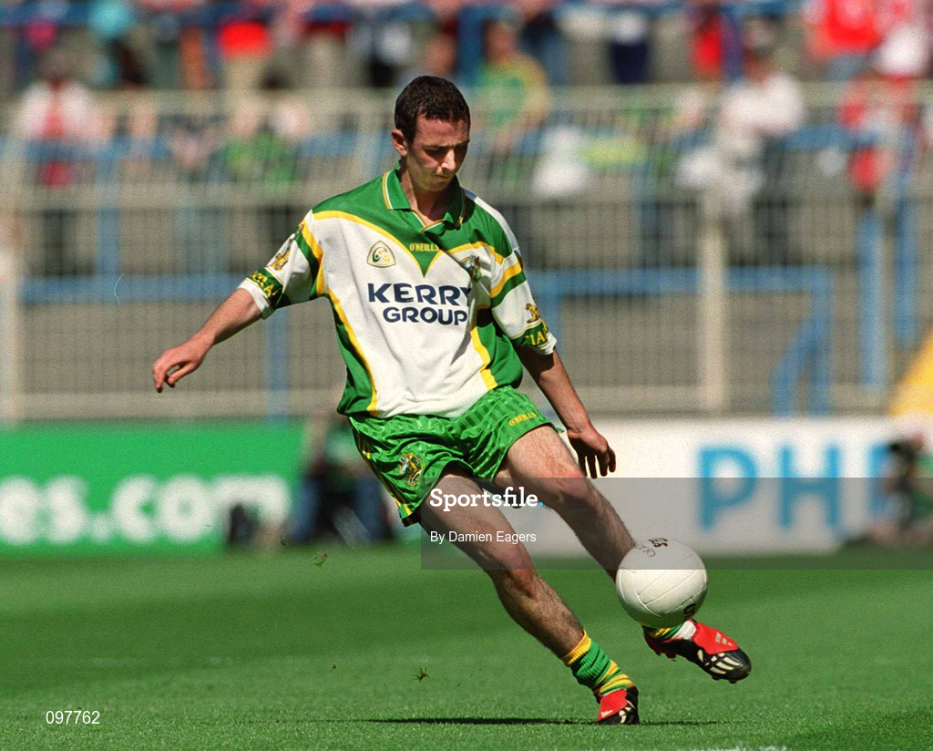 25 August 2002; Brian Farrell of Kerry during the All-Ireland Minor Football Championship Semi-Final match between Meath and Kerry at Croke Park in Dublin. Photo by Damien Eagers/Sportsfile