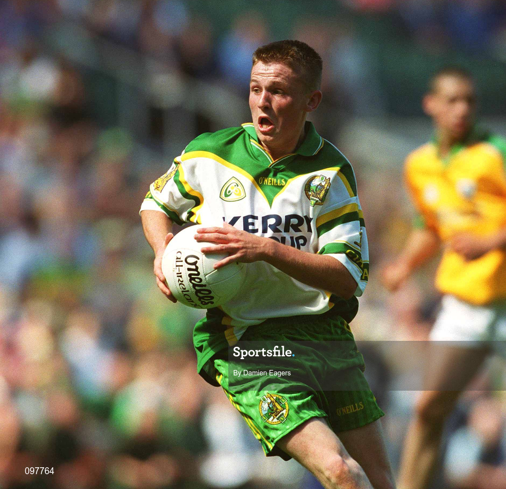 25 August 2002; Ben Brosnan of Kerry during the All-Ireland Minor Football Championship Semi-Final match between Meath and Kerry at Croke Park in Dublin. Photo by Damien Eagers/Sportsfile
