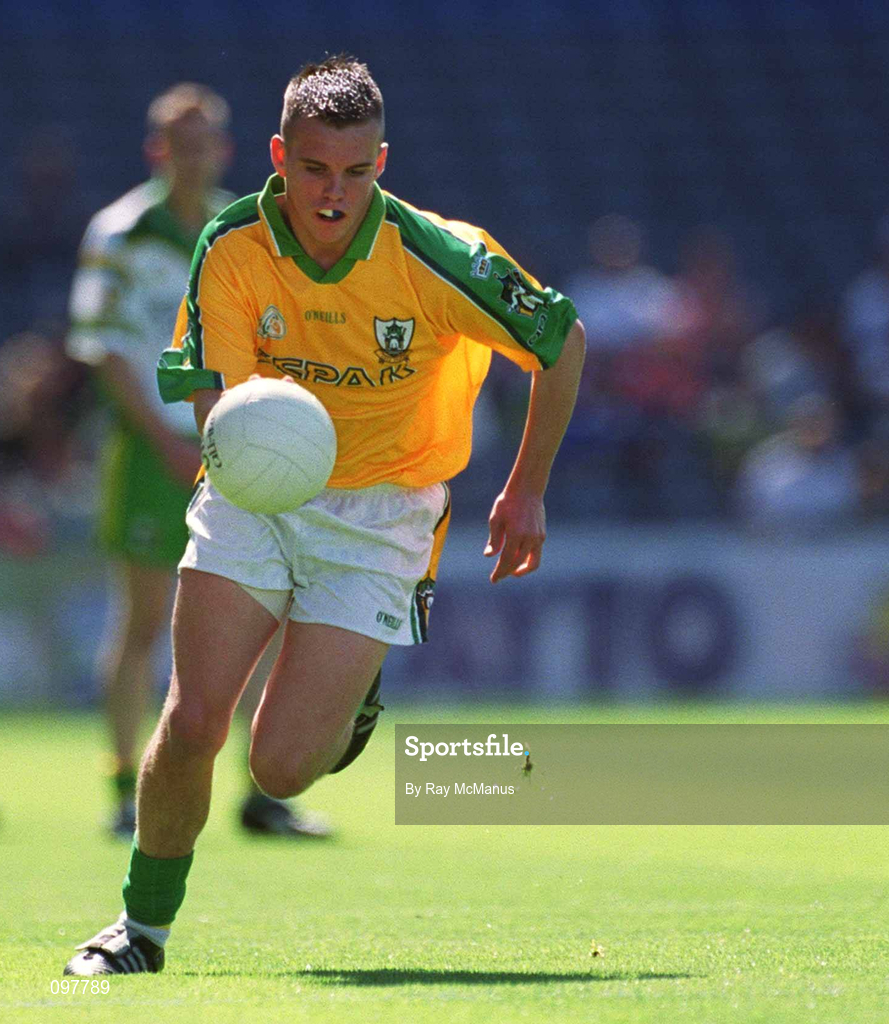 25 August 2002; Barry Regan of Meath during the All-Ireland Minor Football Championship Semi-Final match between Meath and Kerry at Croke Park in Dublin. Photo by Ray McManus/Sportsfile
