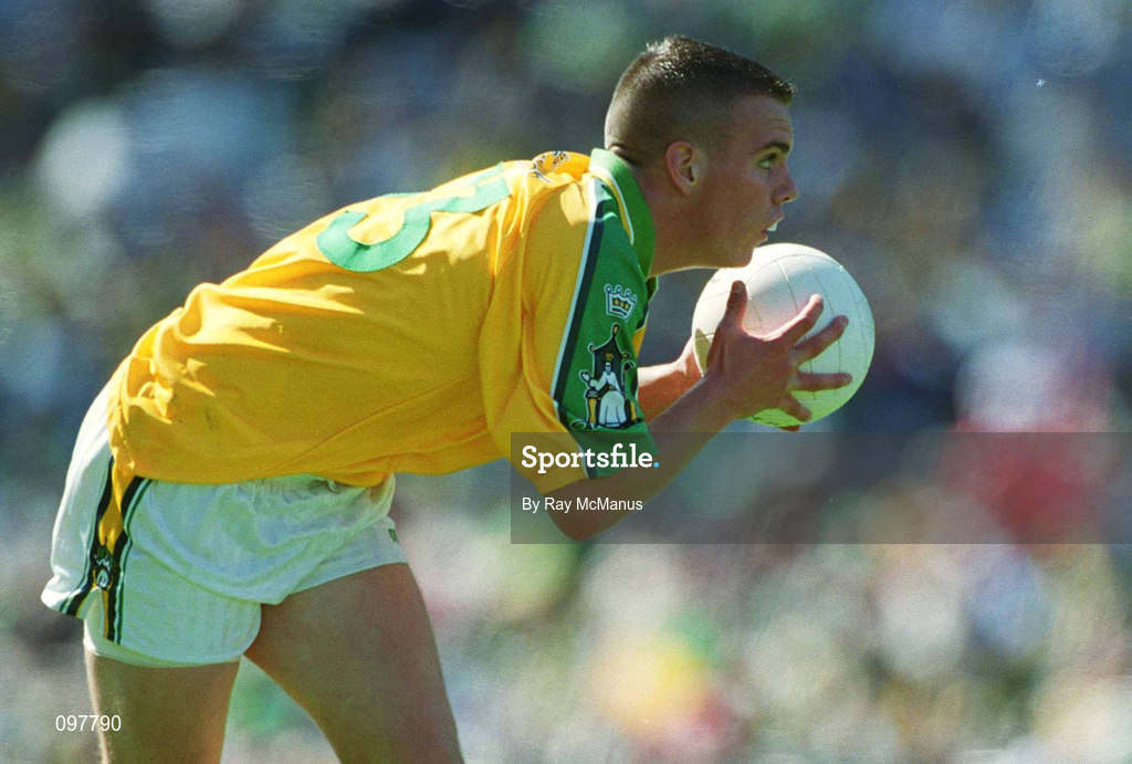 25 August 2002; Barry Regan of Meath during the All-Ireland Minor Football Championship Semi-Final match between Meath and Kerry at Croke Park in Dublin. Photo by Ray McManus/Sportsfile